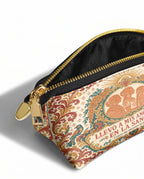 "Llevo a mis ancestros en la sangre" ver.5 Eclipse Makeup Bag - side view | Paleta Bags