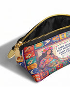 "Cada bolsa, una historia" ver.2 Eclipse Makeup Bag - side view | Paleta Bags