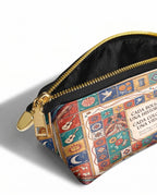"Cada bolsa, una historia" ver.1 Eclipse Makeup Bag - side view | Paleta Bags