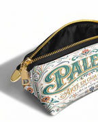 "La Paleta — Arte en cada costura" ver.2 Eclipse Makeup Bag - side view | Paleta Bags