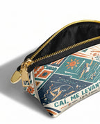 "Caí, me levanté, florecí" ver.3 Eclipse Makeup Bag - side view | Paleta Bags
