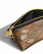 "Vuelo Alto" ver.2 Eclipse Makeup Bag - side view | Paleta Bags
