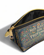 "Mis Raíces son Profundas" ver.4 Eclipse Makeup Bag - side view | Paleta Bags