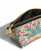 "De mis heridas nacen flores" ver.4 Eclipse Makeup Bag - side view | Paleta Bags