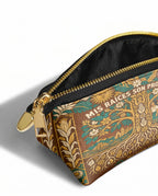 "Mis Raíces son Profundas" ver.3 Eclipse Makeup Bag - side view | Paleta Bags