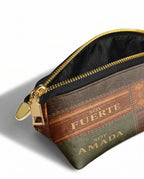 "LAS CUATRO VERDADES" ver.3 Eclipse Makeup Bag - side view | Paleta Bags
