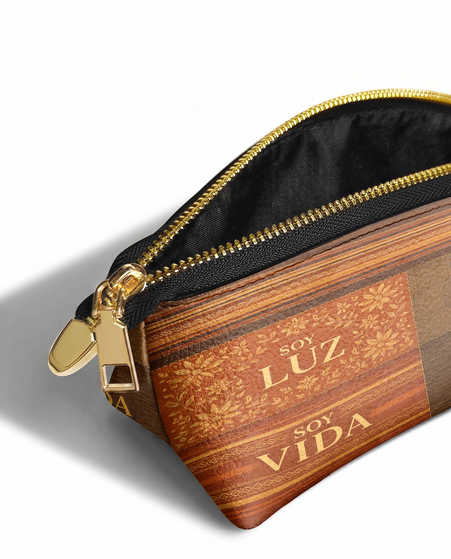 "LA LUMINOSA" ver.1 Eclipse Makeup Bag - side view | Paleta Bags
