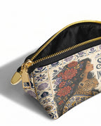 "Suave pero inquebrantable" ver.8 Eclipse Makeup Bag - side view | Paleta Bags