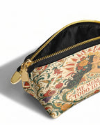 "Me merezco todo lo bueno" ver.3 Eclipse Makeup Bag - side view | Paleta Bags