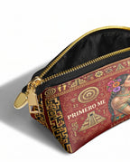 "Primero me pertenezco a mí" ver.8 Eclipse Makeup Bag - side view | Paleta Bags
