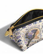 "Suave pero inquebrantable" ver.7 Eclipse Makeup Bag - side view | Paleta Bags