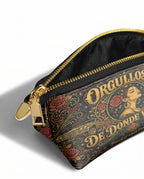 "Orgullosa de donde vengo" ver.4 Eclipse Makeup Bag - side view | Paleta Bags