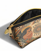 "Soy suficiente, tal y como soy" ver.5 Eclipse Makeup Bag - side view | Paleta Bags