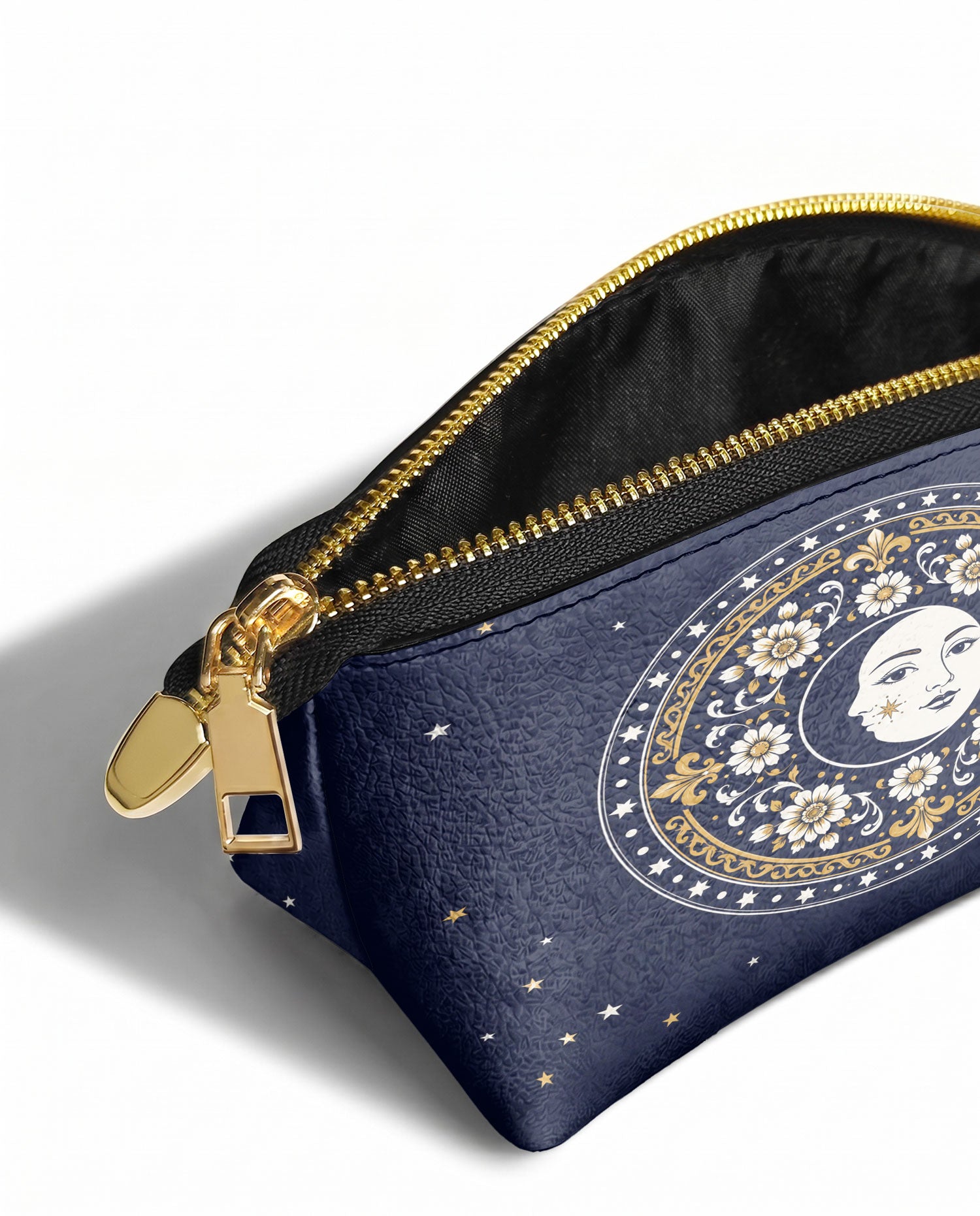 "METZTLI" Eclipse Makeup Bag - side view | Paleta Bags