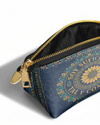 "Soy suficiente, tal y como soy" ver.7 Eclipse Makeup Bag - side view | Paleta Bags