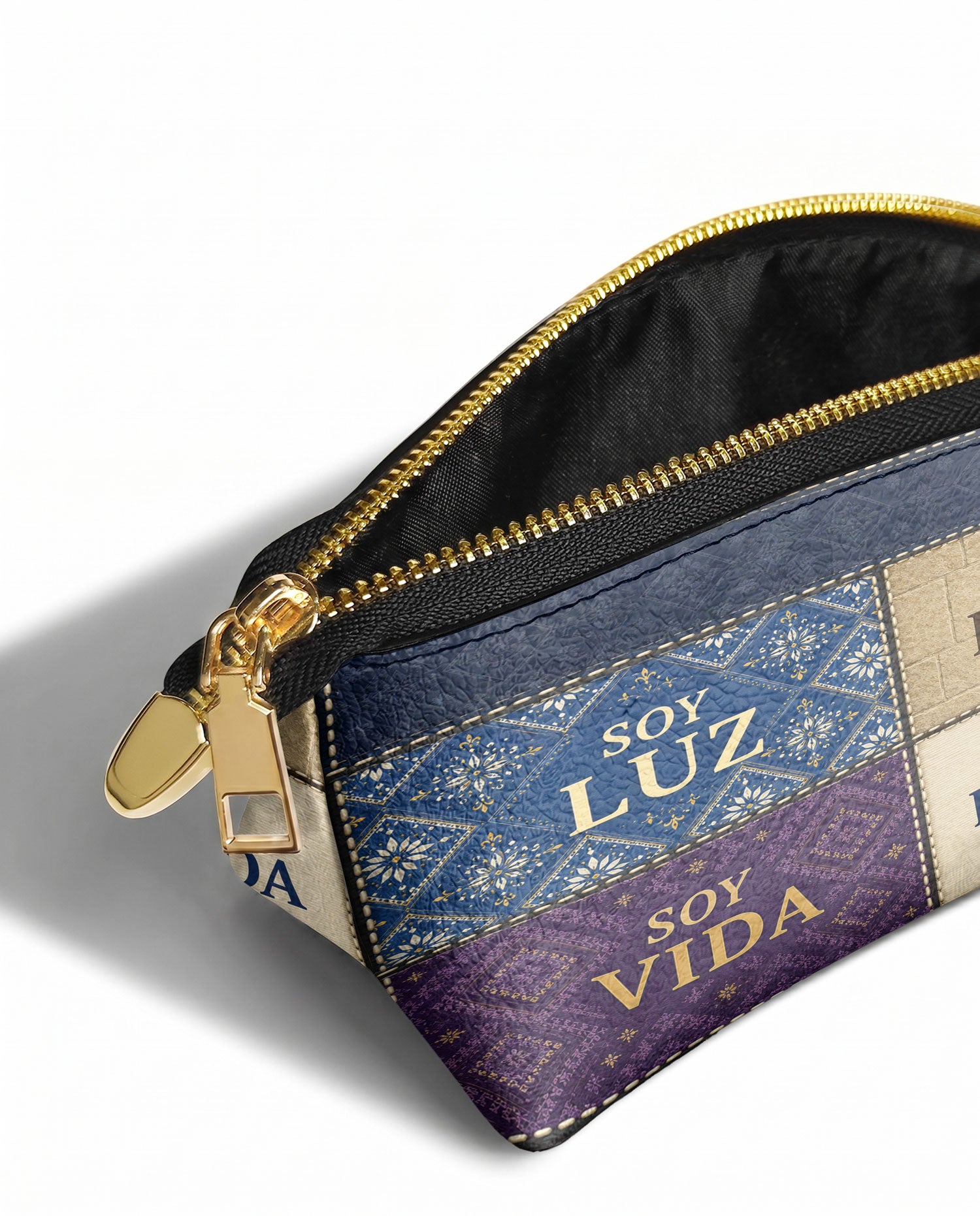 "LA LUMINOSA" ver.3 Eclipse Makeup Bag - side view | Paleta Bags