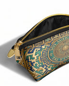 "Soy suficiente, tal y como soy" ver.10 Eclipse Makeup Bag - side view | Paleta Bags