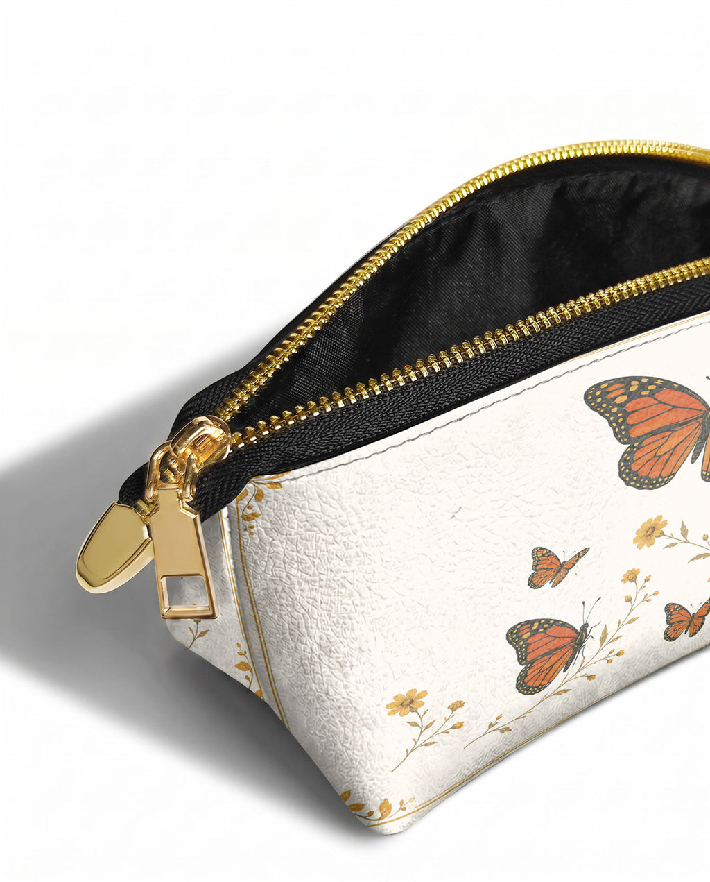 "PAPALOTL" Eclipse Makeup Bag - side view | Paleta Bags