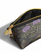 "Otomi Wild Embroidery" ver.4 Eclipse Makeup Bag - side view | Paleta Bags