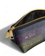 "LAS RAÍCES" ver.3 Eclipse Makeup Bag - side view | Paleta Bags