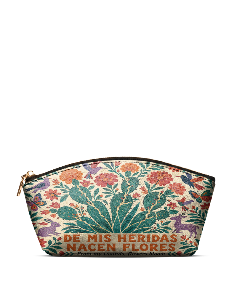 "De mis heridas nacen flores" ver.4 Eclipse Makeup Bag