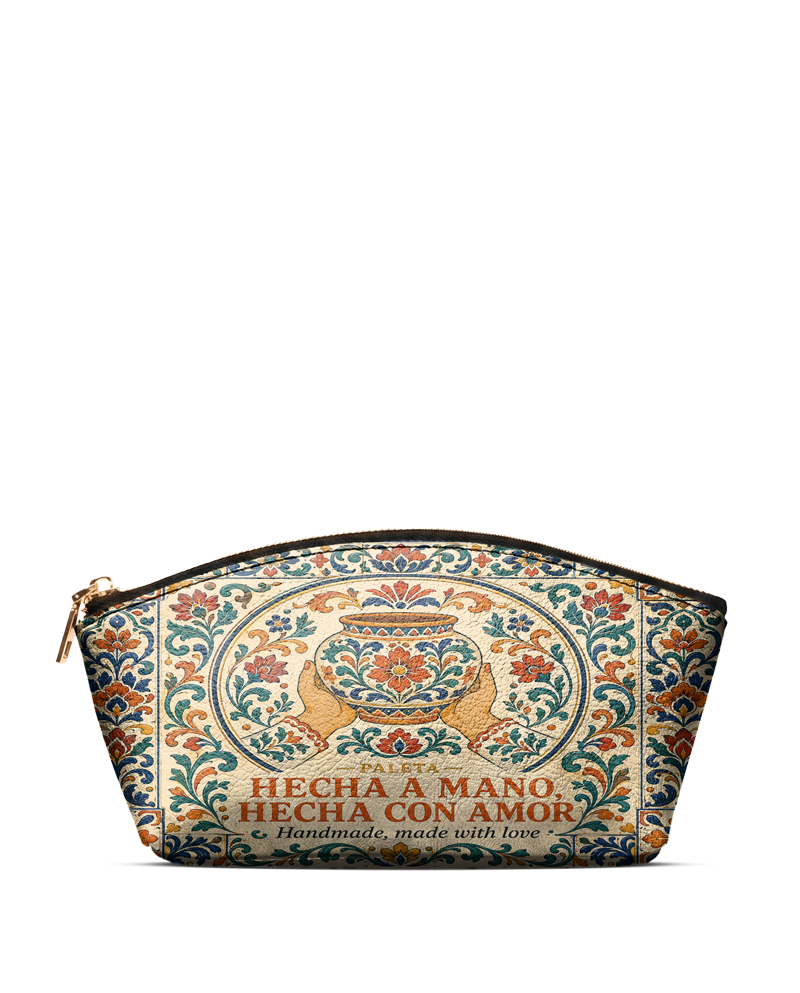 "Hecha a mano, hecha con amor" ver.2 Eclipse Makeup Bag