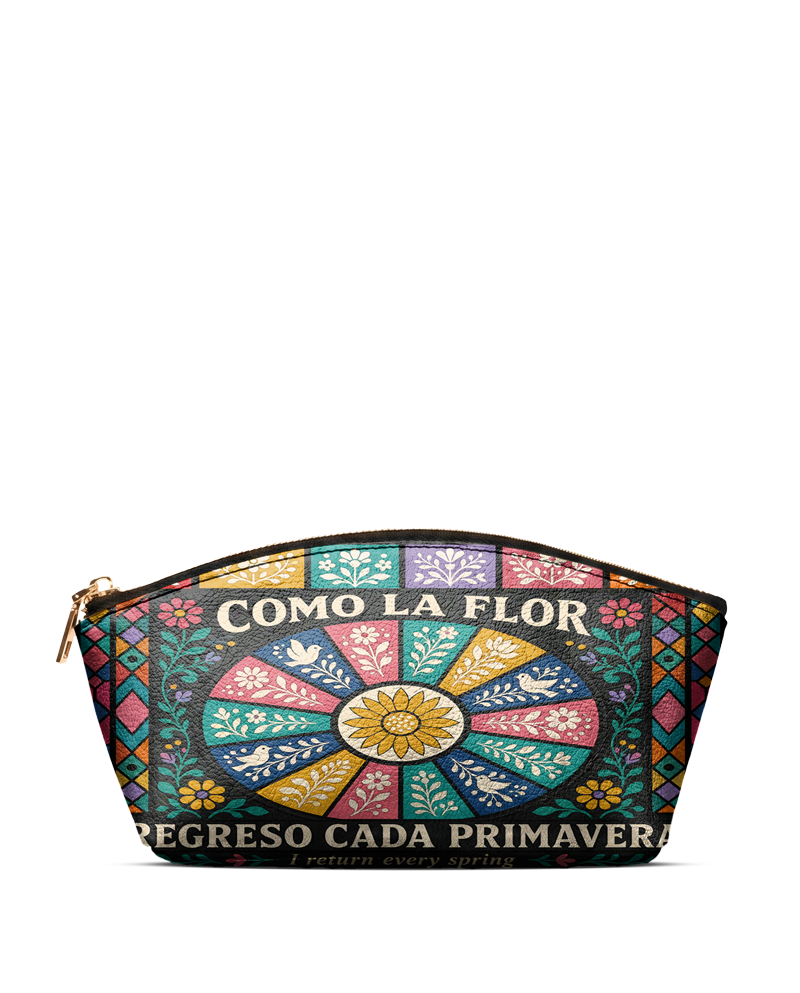 "Como la flor, regreso cada primavera" ver.2 Eclipse Makeup Bag