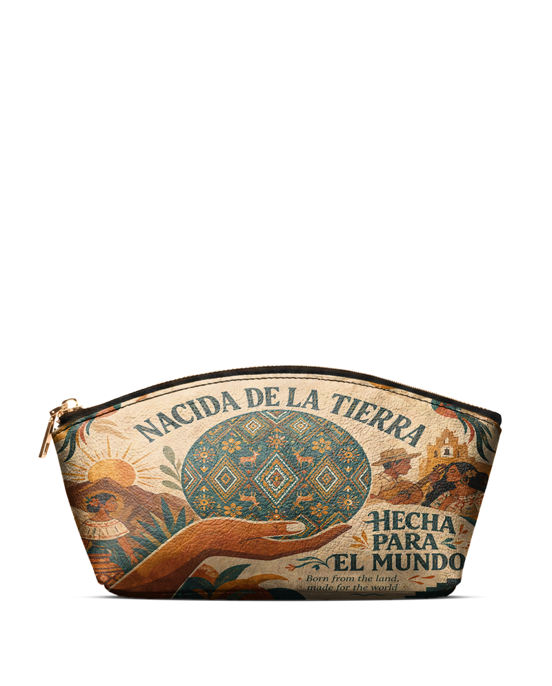 "Nacida de la tierra, hecha para el mundo" ver.1 Eclipse Makeup Bag