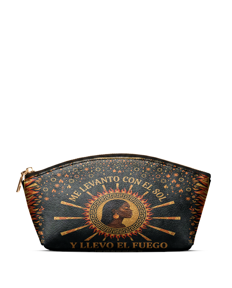 "Me levanto con el sol y llevo el fuego" ver.1 Eclipse Makeup Bag