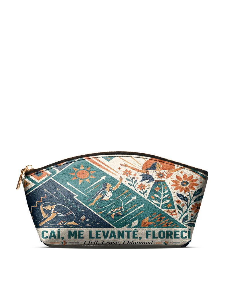 "Caí, me levanté, florecí" ver.3 Eclipse Makeup Bag