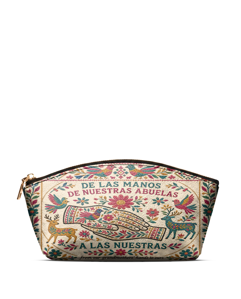 "De las manos de nuestras abuelas a las nuestras" ver.1 Eclipse Makeup Bag