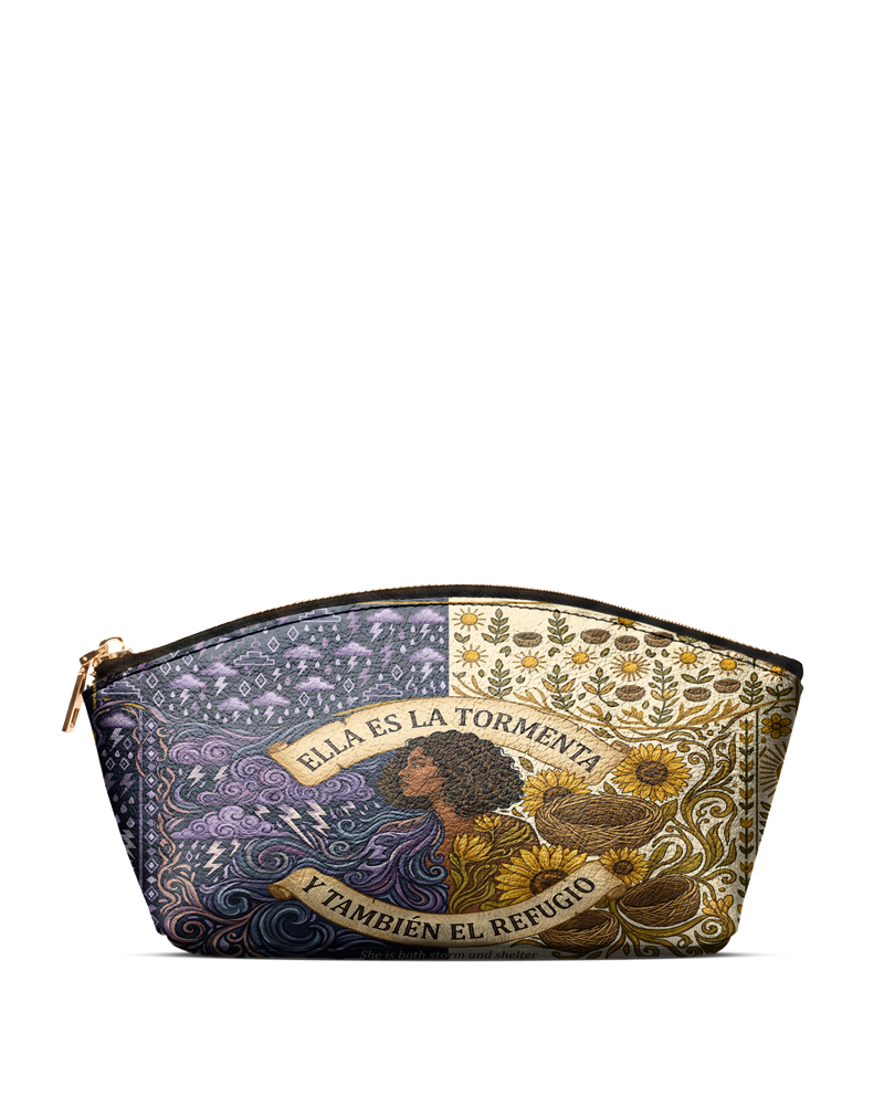 "Ella es la tormenta y también el refugio" ver.2 Eclipse Makeup Bag