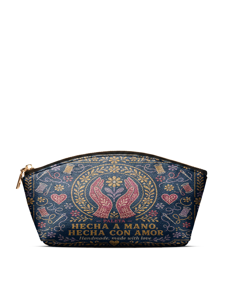 "Hecha a mano, hecha con amor" ver.4 Eclipse Makeup Bag