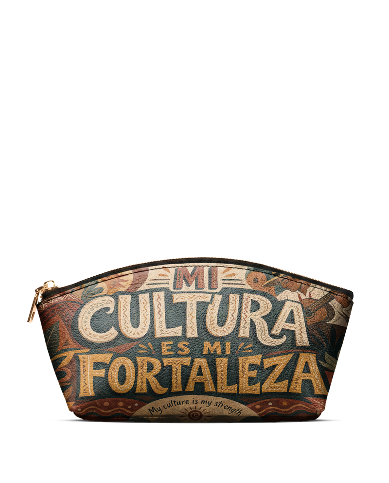 "Mi cultura es mi fortaleza" ver.1 Eclipse Makeup Bag