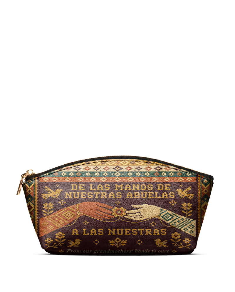 "De las manos de nuestras abuelas a las nuestras" ver.3 Eclipse Makeup Bag