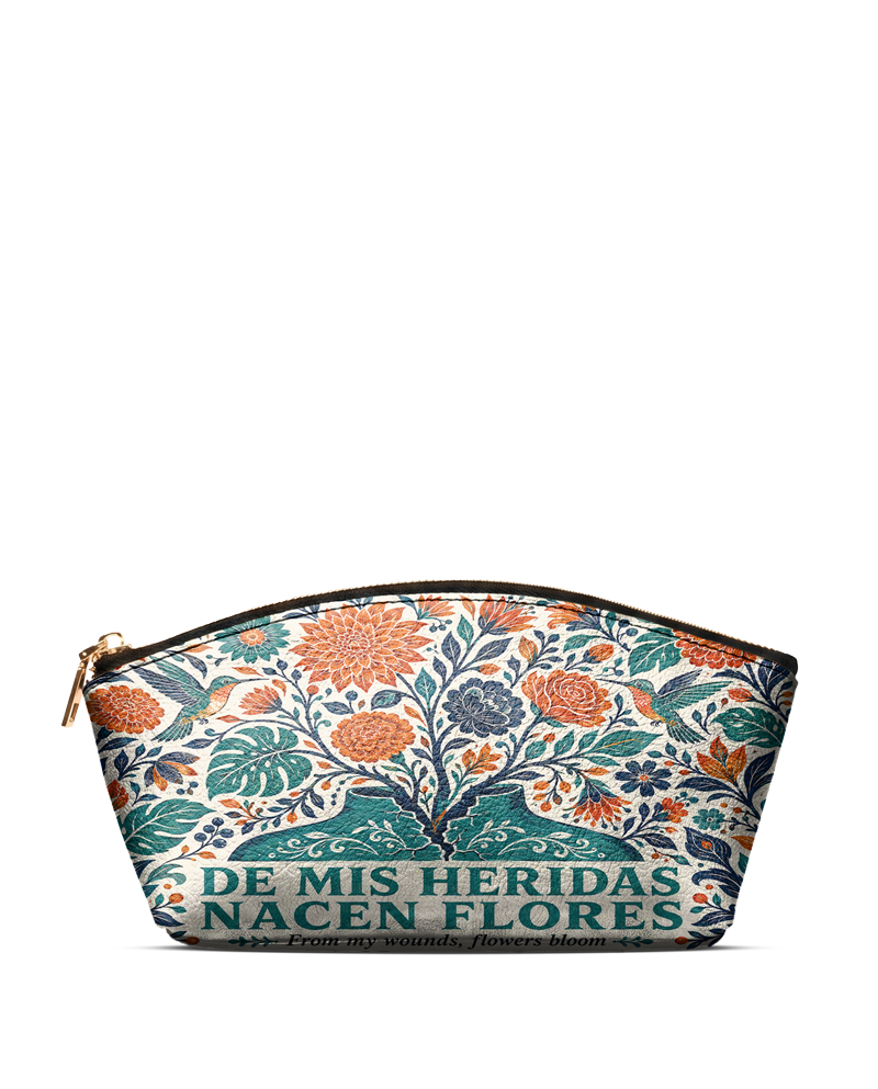 "De mis heridas nacen flores" ver.1 Eclipse Makeup Bag