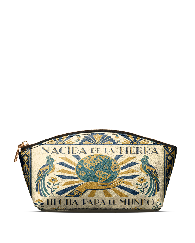 "Nacida de la tierra, hecha para el mundo" ver.2 Eclipse Makeup Bag