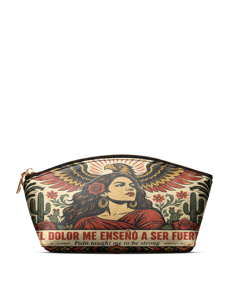"El dolor me enseñó a ser fuerte" ver.3 Eclipse Makeup Bag