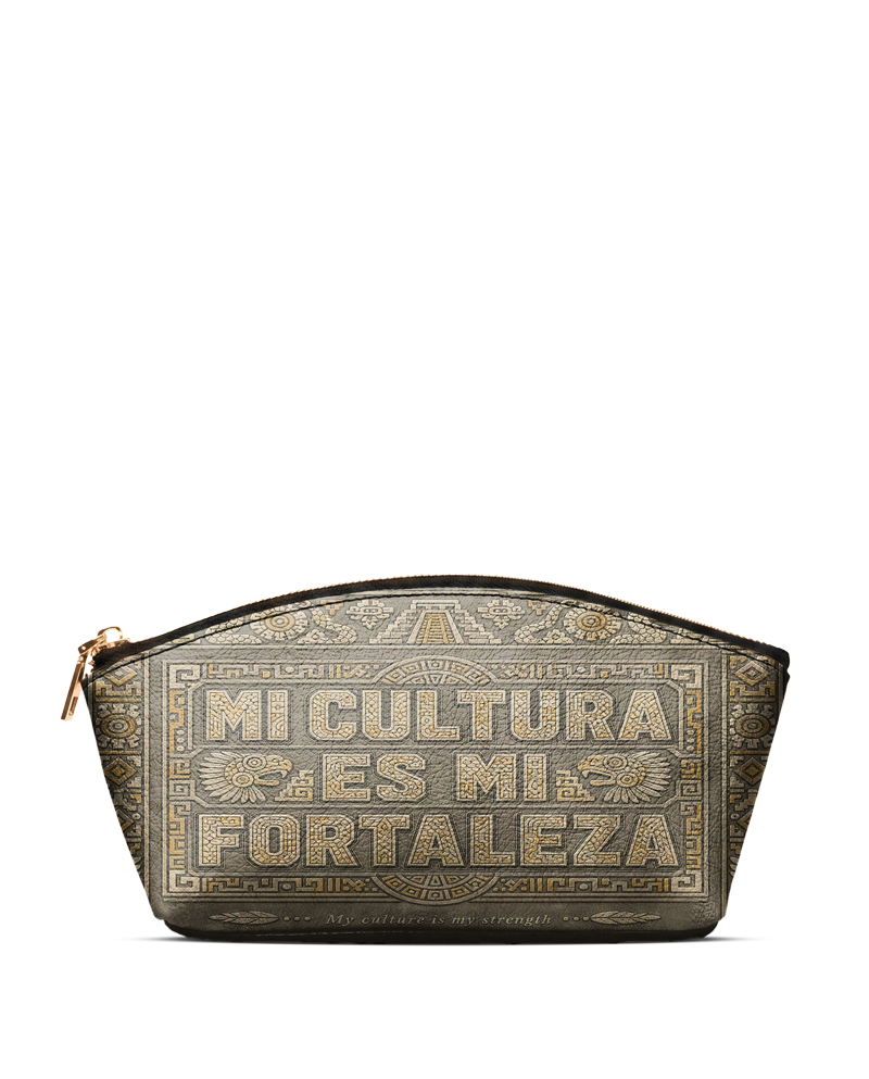 "Mi cultura es mi fortaleza" ver.5 Eclipse Makeup Bag