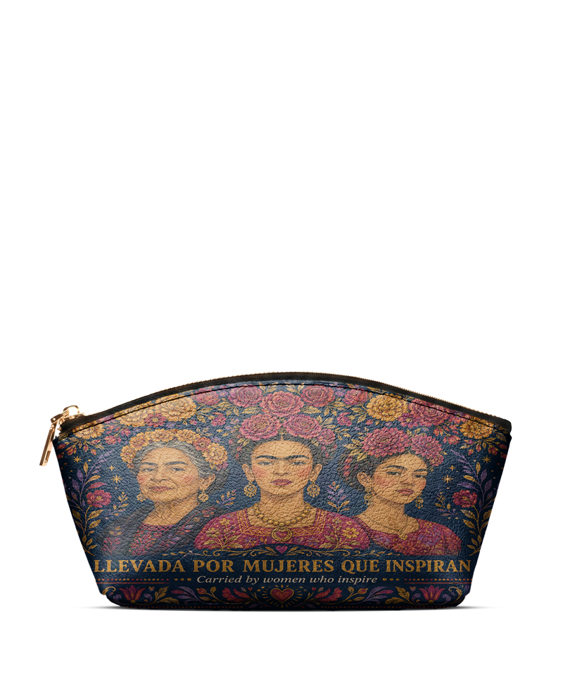 "Llevada por mujeres que inspiran" ver.2 Eclipse Makeup Bag
