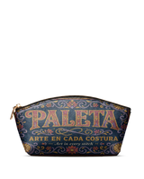 "La Paleta — Arte en cada costura" ver.3 Eclipse Makeup Bag