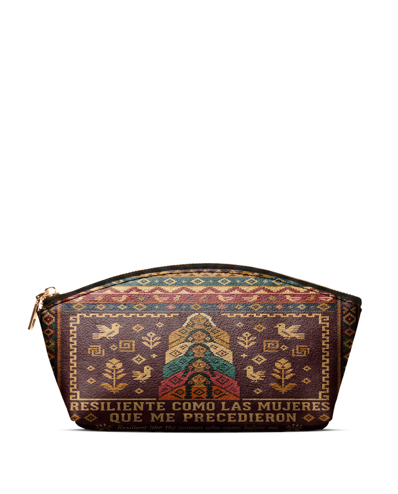 "Resiliente como las mujeres que me precedieron" ver.3 Eclipse Makeup Bag