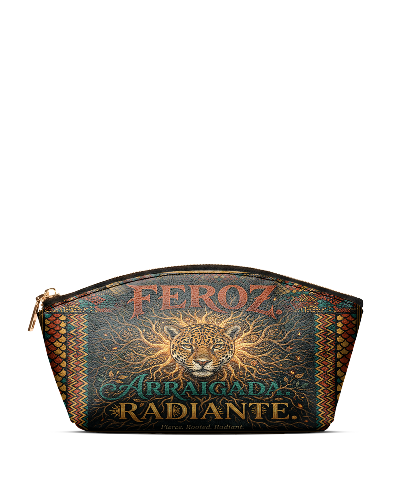"Feroz. Arraigada. Radiante" ver.6 Eclipse Makeup Bag