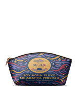 "Soy agua fluyo, me adapto, persisto" ver.3 Eclipse Makeup Bag
