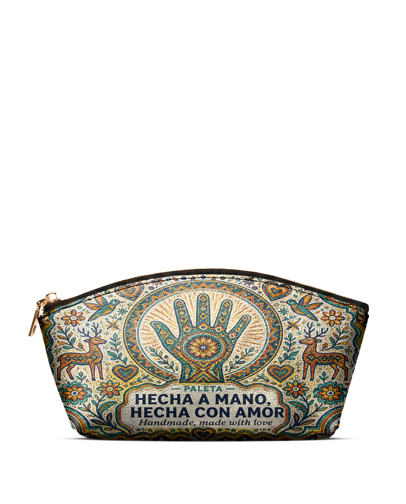 "Hecha a mano, hecha con amor" ver.3 Eclipse Makeup Bag