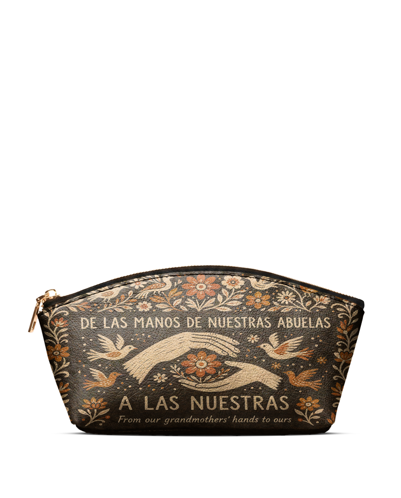"De las manos de nuestras abuelas a las nuestras" ver.2 Eclipse Makeup Bag