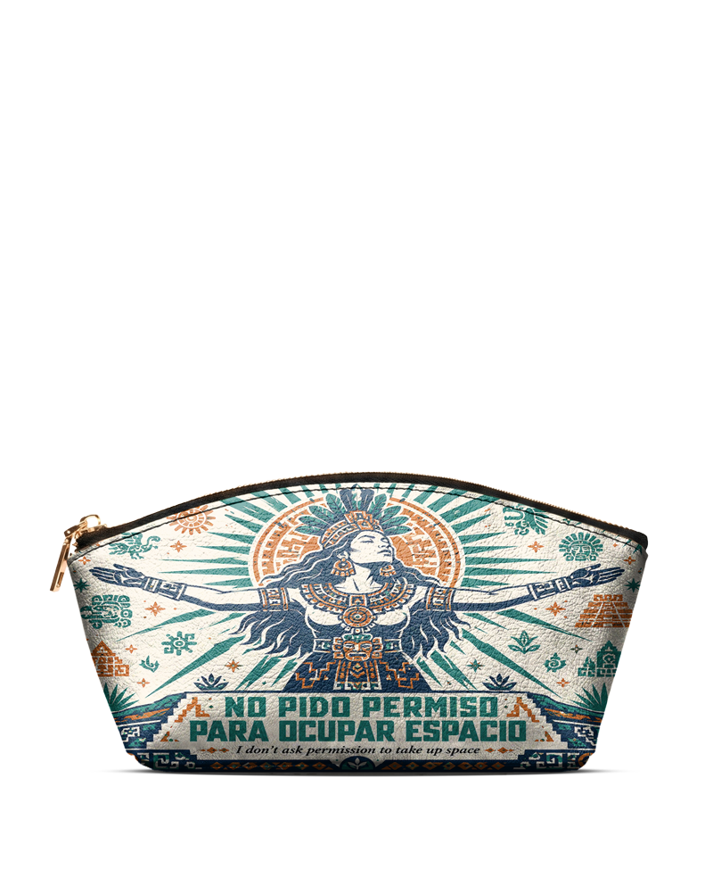 "No pido permiso para ocupar espacio" ver.4 Eclipse Makeup Bag