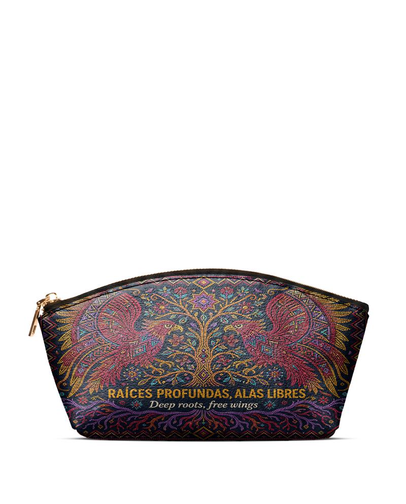 "Raíces profundas, alas libres" ver.1 Eclipse Makeup Bag