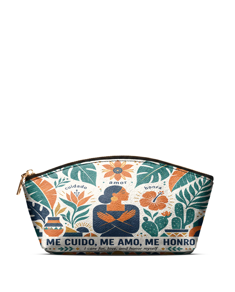 "Me cuido, me amo, me honro" ver.4 Eclipse Makeup Bag