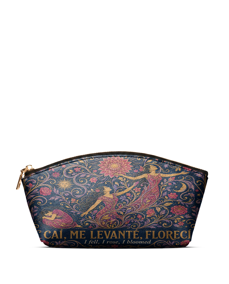 "Caí, me levanté, florecí" ver.5 Eclipse Makeup Bag